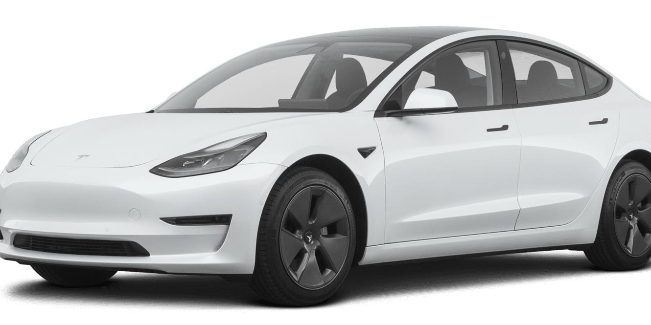 TESLA MODEL 3 2021 5YJ3E1EAXMF077262 image